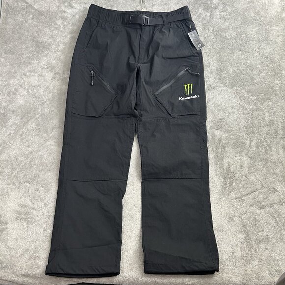 Fox Racing Pants Mens XL Kawasaki Alpha Cargo Adjustable Monster Motorcycle Bike - Picture 1 of 16